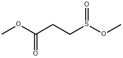 Methyl 3-(Methoxysulfinyl)propanoate Struktur