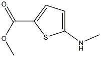 5-(甲基氨基)噻吩-2-羧酸甲酯, 859855-63-3, 结构式