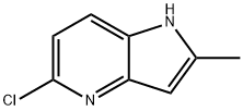 5-chloro-2-Methyl-1H-pyrrolo[3,2-b]pyridine Struktur