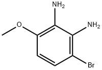 3-溴-6-甲氧基苯-1,2-二胺,860465-93-6,结构式