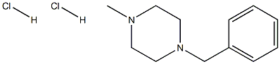 1-苄基-4-甲基哌嗪二盐酸盐,861020-53-3,结构式