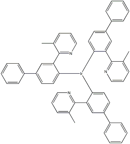 IridiuM, tris[3-(3-Methyl-2-pyridinyl-N)[1,1'-biphenyl]-4-yl-C]|三[2-(3-甲基吡啶-2-基)(4-苯基)苯]合铱