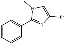 1H-IMidazole, 4-broMo-1-Methyl-2-phenyl- Structure