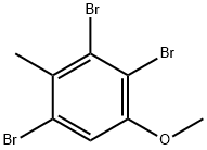 1,3,4-tribroMo-5-Methoxy-2-Methylbenzene 化学構造式
