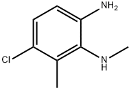 5-Chloro-N1,6-diMethylbenzene-1,2-diaMine 化学構造式