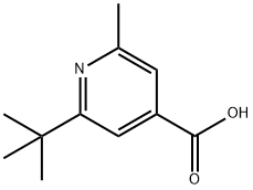 2-(叔丁基)-6-甲基异烟酸, 861803-64-7, 结构式