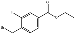 4-BroMoMethyl-3-fluorobenzoic acid ethyl ester|4-(溴甲基)-3-氟苯甲酸乙酯