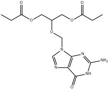 Ganciclovir Dipropionate Struktur