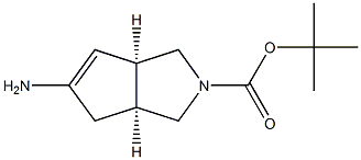 TERT-BUTYL 5-AMINOHEXAHYDROCYCLOPENTA[C]PYRROLE-2(1H)-CARBOXYLATE,863600-81-1,结构式