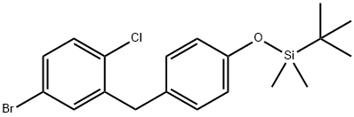 실란,[4-[(5-브로모-2-클로로페닐)메틸]페녹시](1,1-디메틸에틸)디메틸-