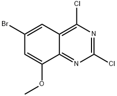 6-BroMo-2,4-디클로로-8-메톡시퀴나졸린