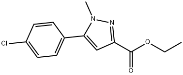 ethyl-n-Methyl-5-(4-chlorophenyl)-pyrazole-3-carboxylate|乙基-N-甲基-5-(4-氯苯基)-吡唑-3-羧酸酯