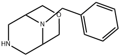 9-Benzyl-3-oxa-7,9-diazabicyclo[3.3.1]nonane 化学構造式
