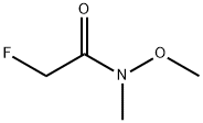 2-fluoro-N-methoxy-N-methylacetamide Struktur