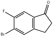 1H-INDEN-1-ONE, 5-BROMO-6-FLUORO-2,3-DIHYDRO- price.