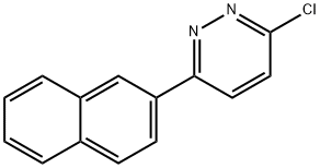 3-氯-6-(萘-2-基)哒嗪 结构式