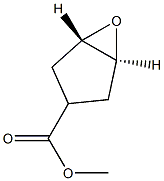 trans Methyl 6-oxabicyclo[3.1.0]hexane-3-carboxylate Structure