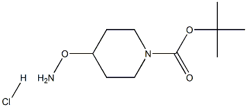 1-BOC-4-AMinoxy piperidine hydrochloride Structure