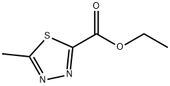 Ethyl 5-Methyl-1,3,4-thiadiazole-2-carboxylate Struktur
