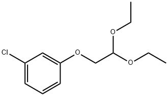 1-Chloro-3-(2,2-diethoxy-ethoxy)-benzene 结构式