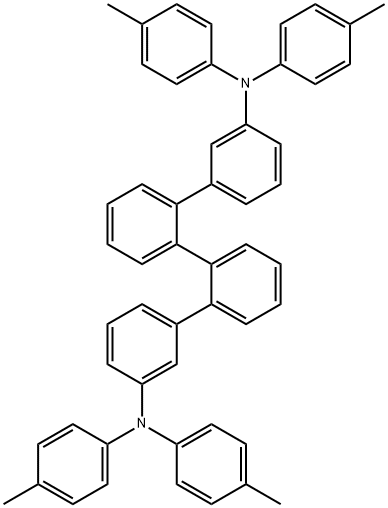 3DTAPBP , 2,2'-bis(3-(N,N-di-p-tolylaMino)phenyl)biphenyl Structure