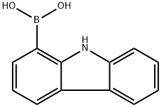 9H-咔唑-1-基硼酸,869642-36-4,结构式