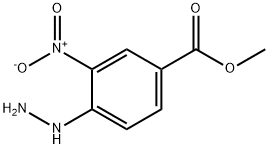 4-肼基-3-硝基苯甲酸甲酯,87054-48-6,结构式