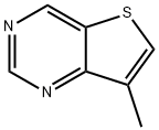 7-メチルチエノ[3,2-D]ピリミジン 化学構造式