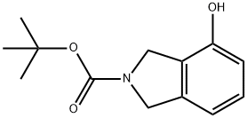 tert-butyl 4-hydroxyisoindoline-2-carboxylate Structure