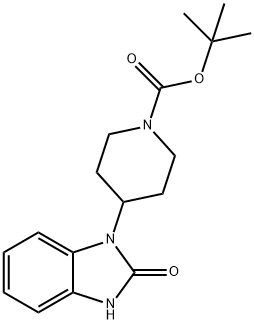 4-(2-oxo-2,3-dihydro-1H-benziMidazol-1-yl)-piperidine-1-carboxylic acid tert-butyl ester|1-(1-羰基-4-哌啶基)-氧代-2-咪唑啉