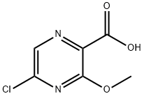 5-Chloro-3-Methoxy-pyrazine-2-carboxylic acid,872355-80-1,结构式