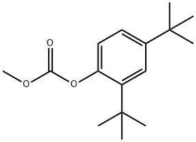 2,4-二叔丁基苯酚甲酸甲酯, 873055-54-0, 结构式