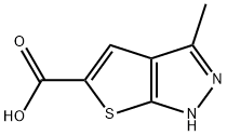 3-Methyl-1H-thieno[2,3-c]pyrazole-5-carboxylic acid Structure