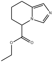5,6,7,8-四氢咪唑并[1,5-A]吡啶-5-羧酸乙酯 结构式