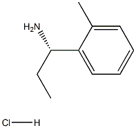(S)-1-(o-Tolyl)propan-1-aMine hydrochloride Structure