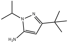 3-(叔丁基)-1-异丙基-1H-吡唑-5-胺, 874136-23-9, 结构式