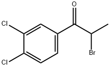 2-BroMo-1-(3,4-dichlorophenyl)propan-1-one Structure