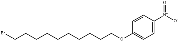 1-(10-broModecyloxy)-4-nitrobenzene Structure