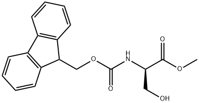 FMoc-D-serine Methyl ester Structure