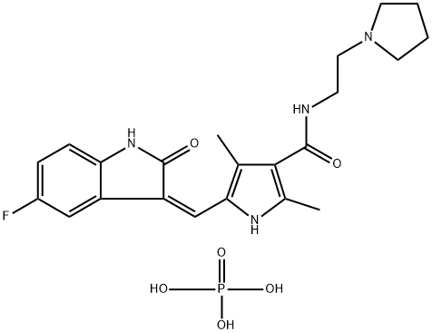 托西尼布磷酸盐, 874819-74-6, 结构式