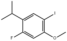 1-fluoro-4-iodo-2-isopropyl-5-Methoxybenzene|1-氟-4-碘-2-异丙基-5-甲氧基苯