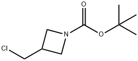 tert-Butyl 3-(chloroMethyl)azetidine-1-carboxylate Structure