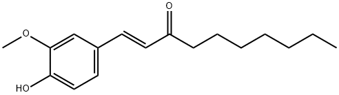 1-Decen-3-one, 1-(4-hydroxy-3-Methoxyphenyl)-, (1E)- Struktur