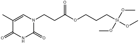 (3-(3-THYMINYL)PROPIONOXY)PROPYLTRIMETHOXYSILANE|(3-(N-胸腺嘧啶)丙氧基)丙基三甲氧基硅烷