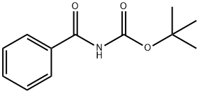 N-苯甲酰基氨基甲酸叔丁酯, 88000-67-3, 结构式