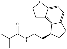 N-(2-(2,6,7,8-tetrahydro-1H-indeno[5,4-b]furan-8-yl)ethyl)isobutyraMide Struktur