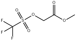 Acetic acid, 2-[[(trifluoroMethyl)sulfonyl]oxy]-, Methyl ester 结构式