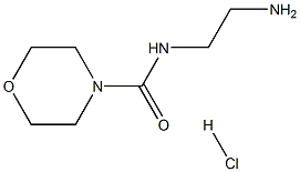 4-吗啉甲酰胺-N-(2-氨基乙基)盐酸盐,88017-03-2,结构式
