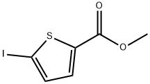 Methyl 5-iodothiophene-2-carboxylate Struktur