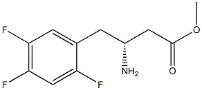 벤젠부탄산,b-aMino-2,4,5-트리플루오로-,메틸에스테르,(bR)-